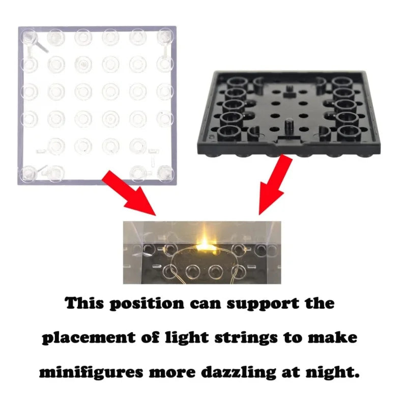 20 Pack Dustproof Display Boxes for Minifigures. 
Single Minifigure Storage Case for Collectors.